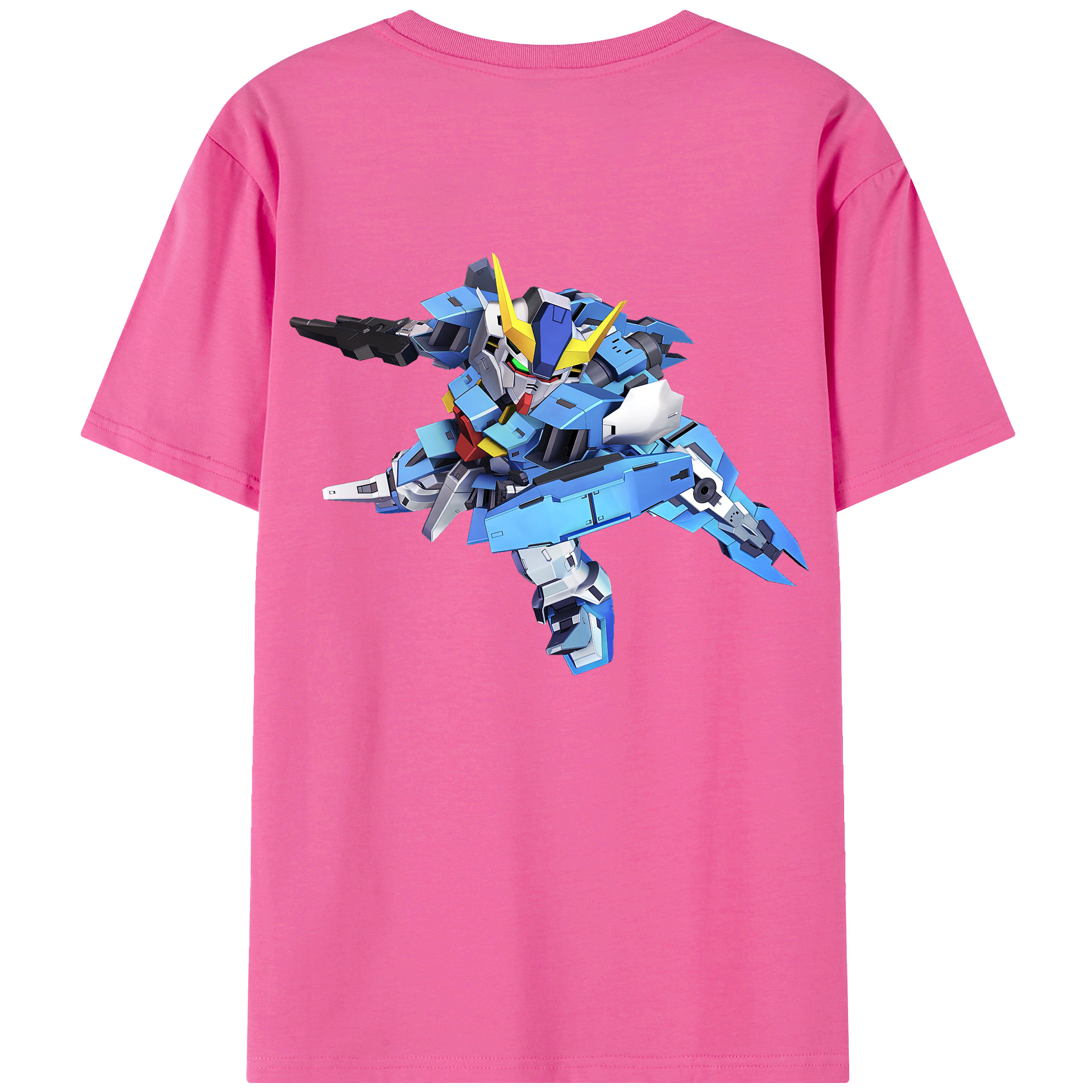 （画像用） 機動戦士ガンダム Mobile Suit Gundam レディース半袖Tシャツ(バックプリント)